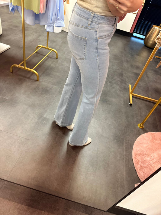 Jeans queen of hearts flared model