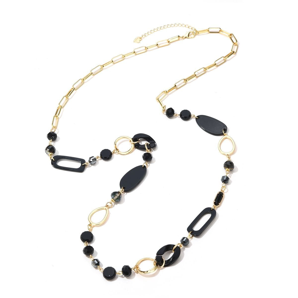 Be Dazzled ketting lang zwart