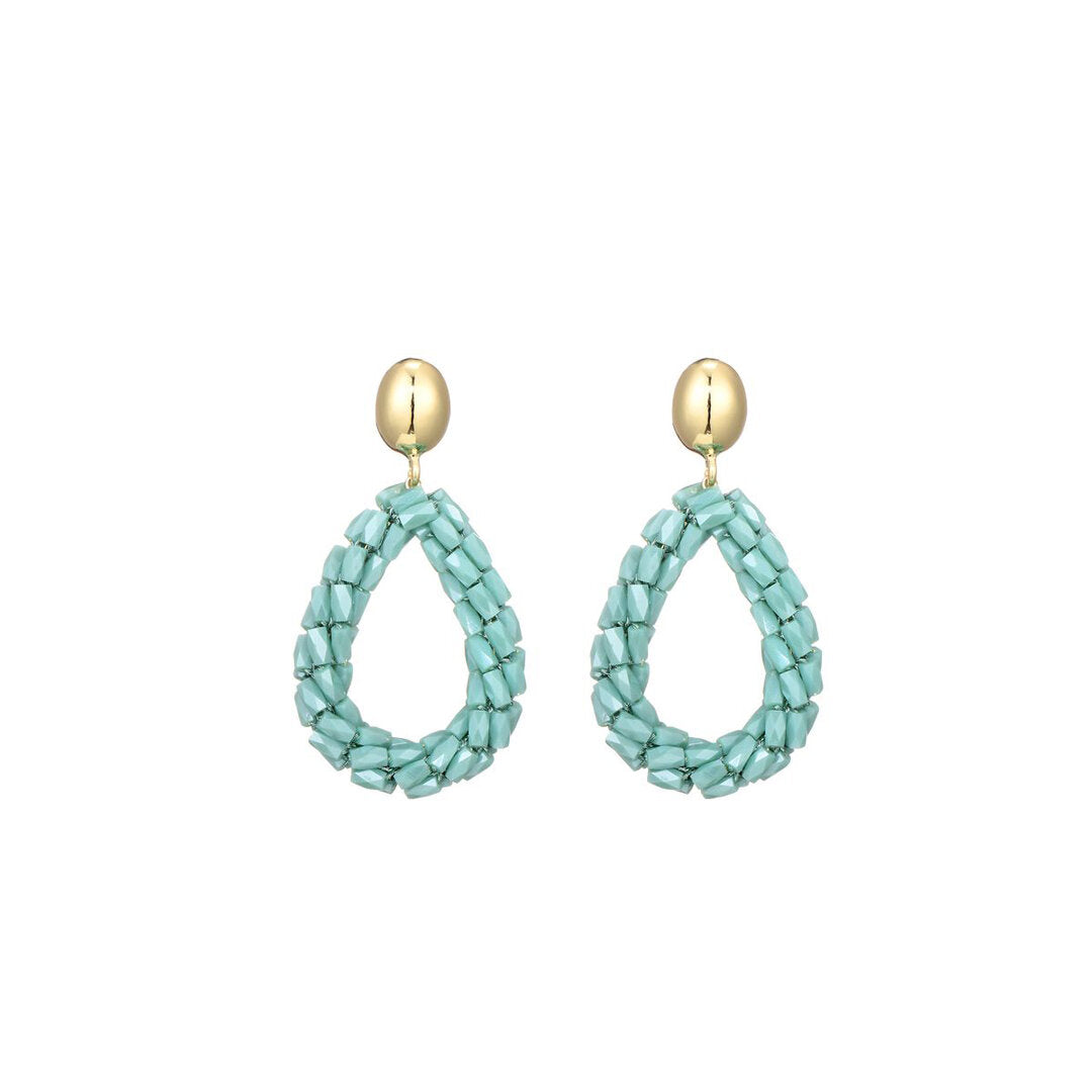 Oorbellen turquoise