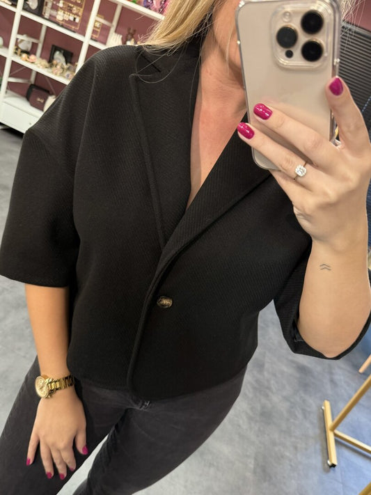Blazer jacket zwart