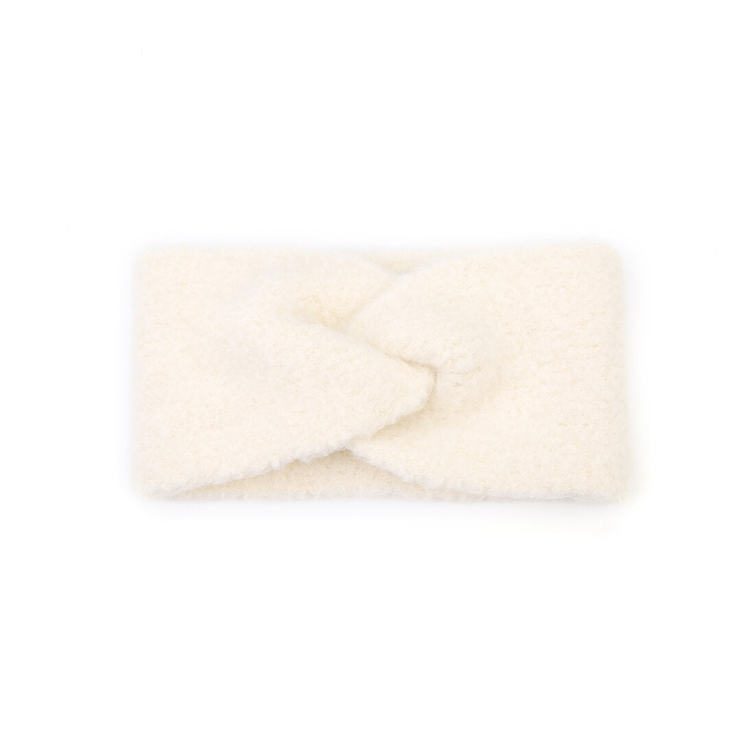 Winter haarband - off white