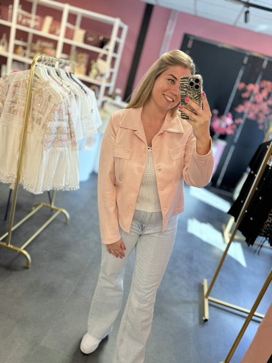 Roze jacket