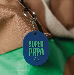 Sleutelhanger - Super papa