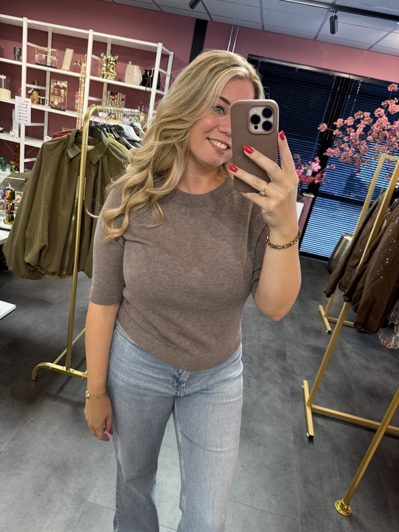 Perfect! Trui Taupe