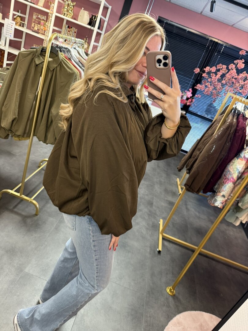 Ambika | jacket Maud bruin