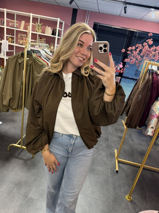 Ambika | jacket Maud bruin