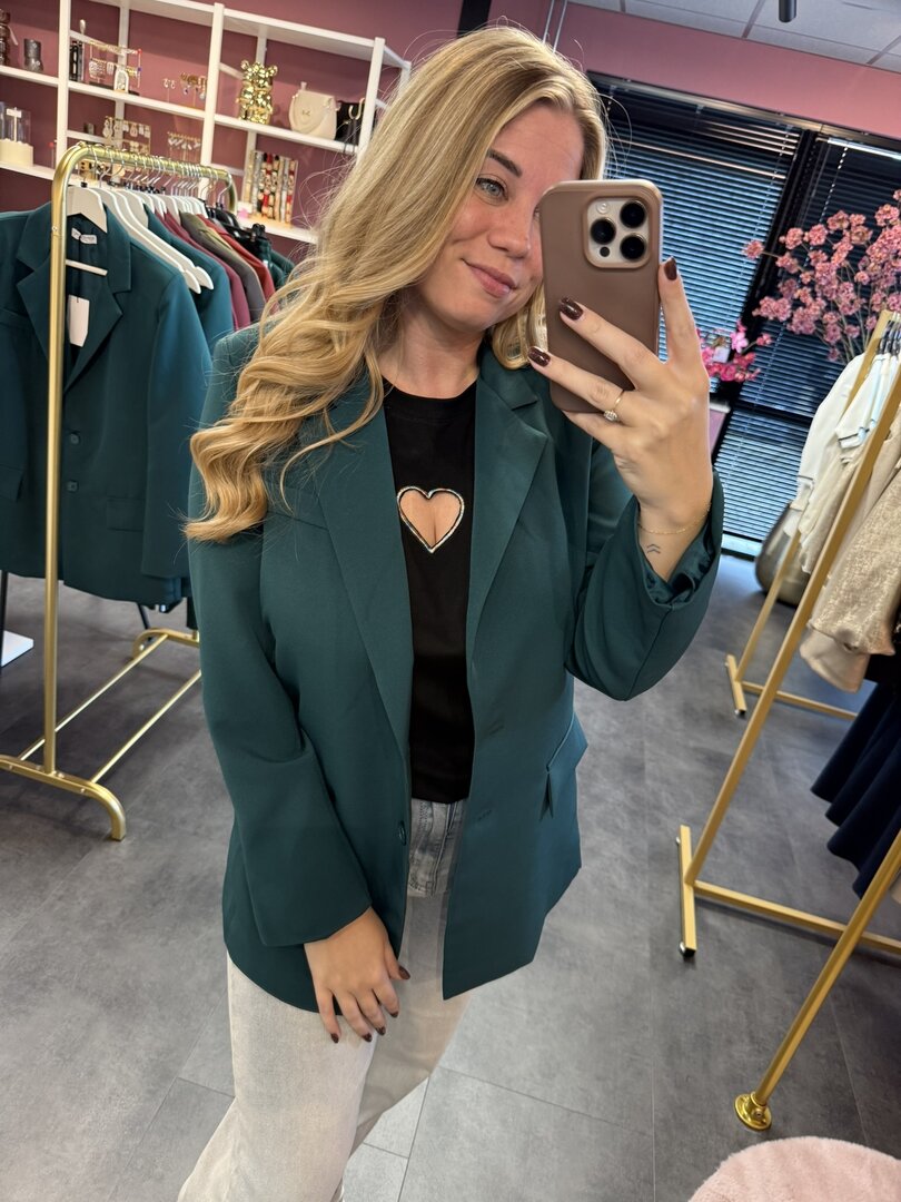 Blazer groen / petrol