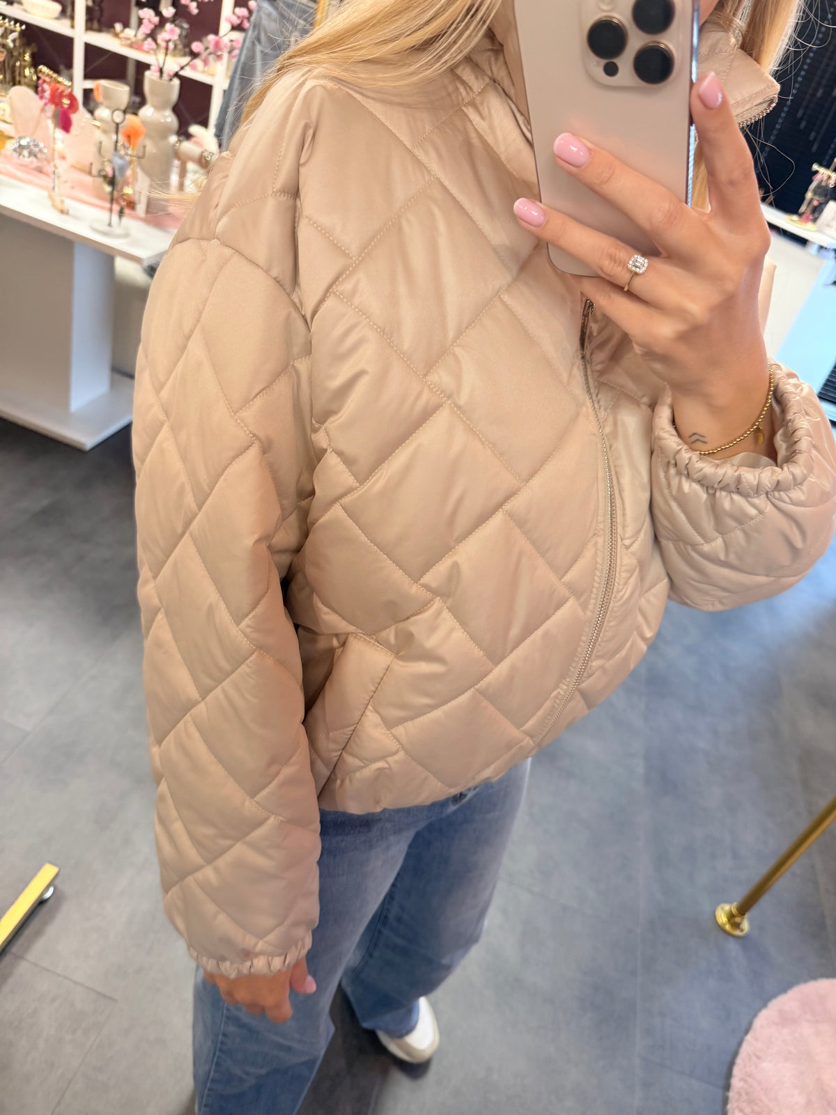 Jas beige