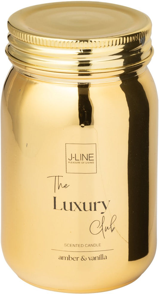 J-Line Geurkaars Metallic Goud