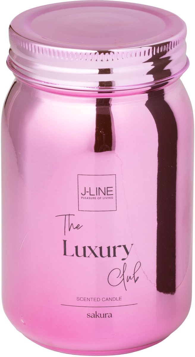 J-Line Geurkaars Metallic Roze