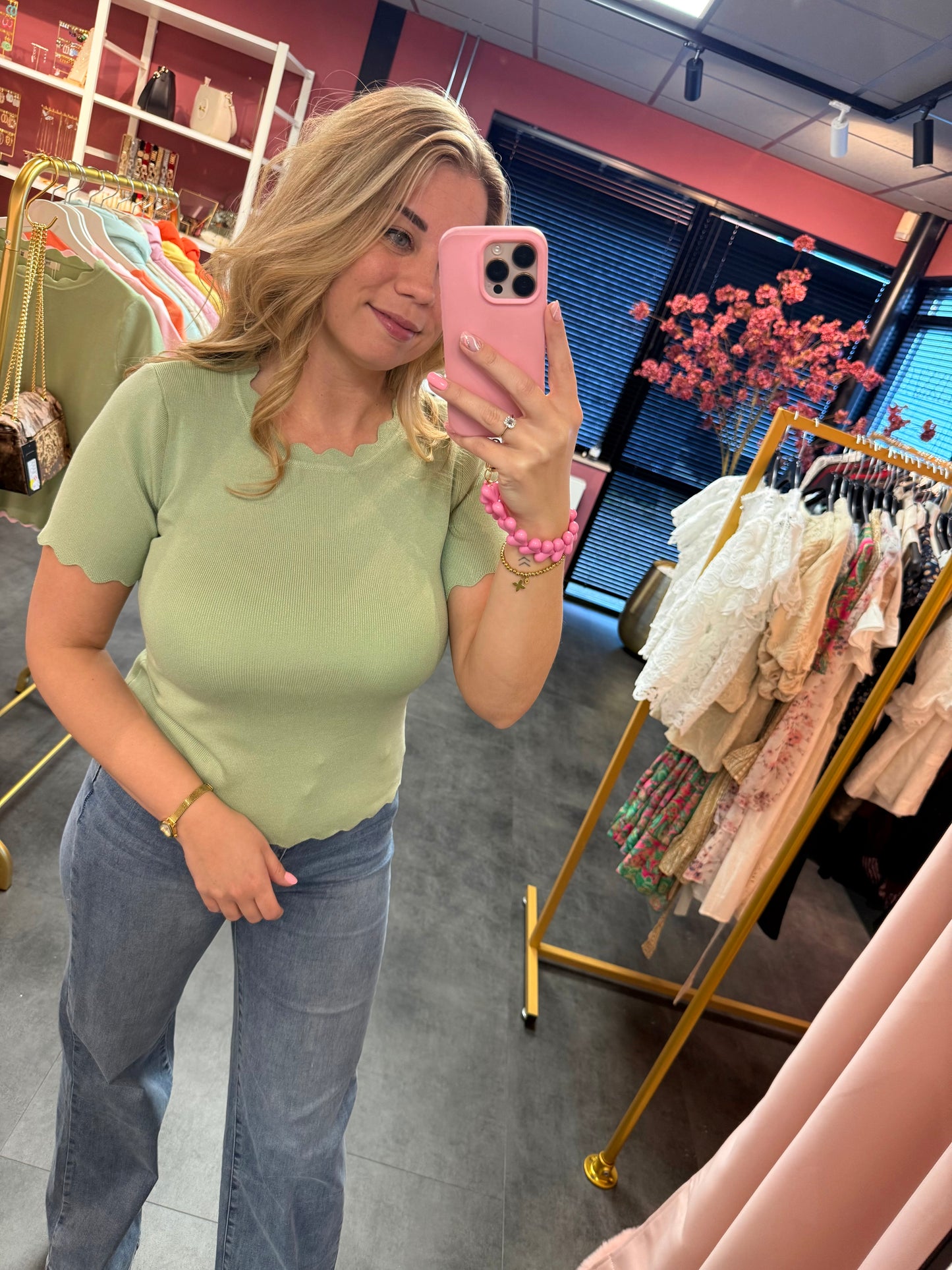 Bestseller Top By Clara - Groen