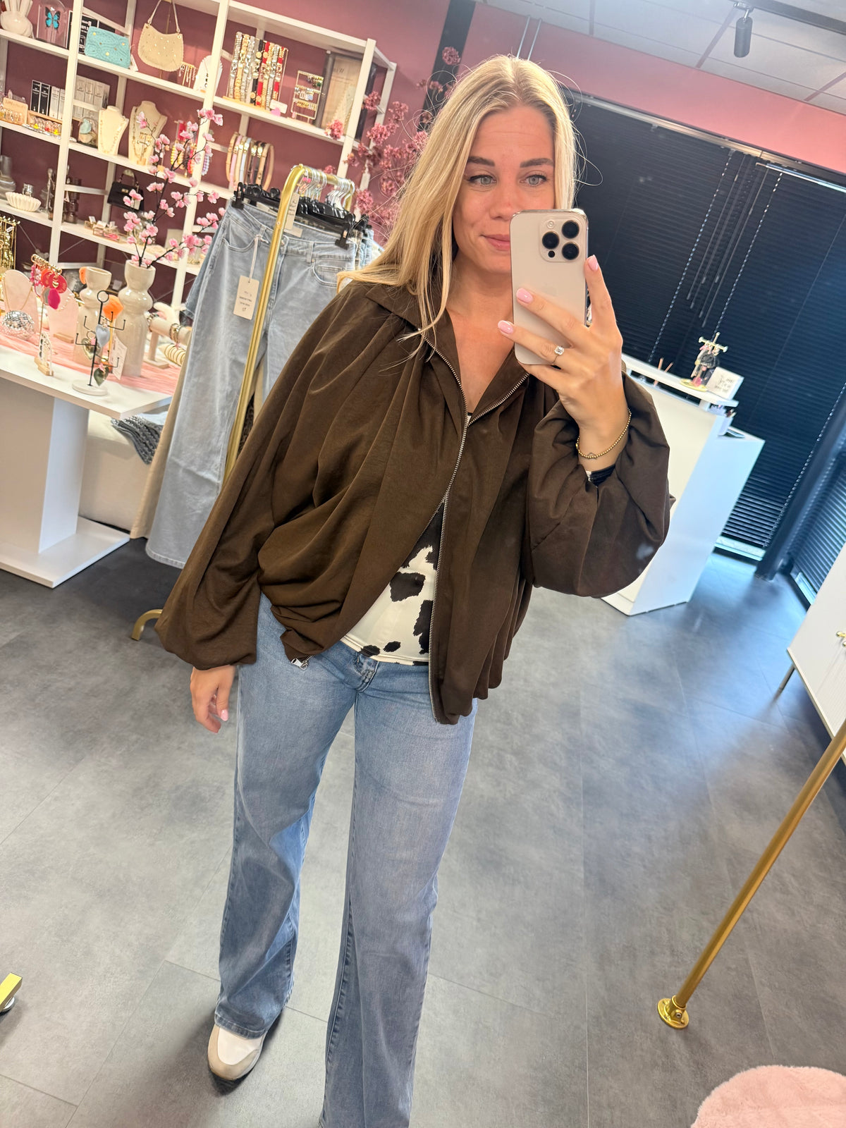Ambika | jacket Maud bruin