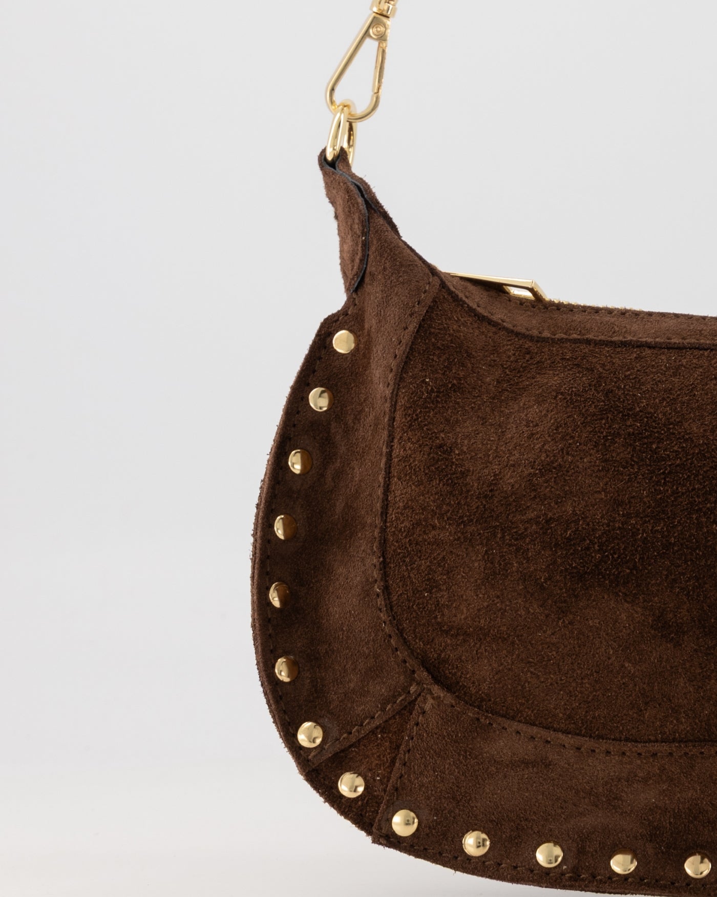 Dames tas Monica suede bruin