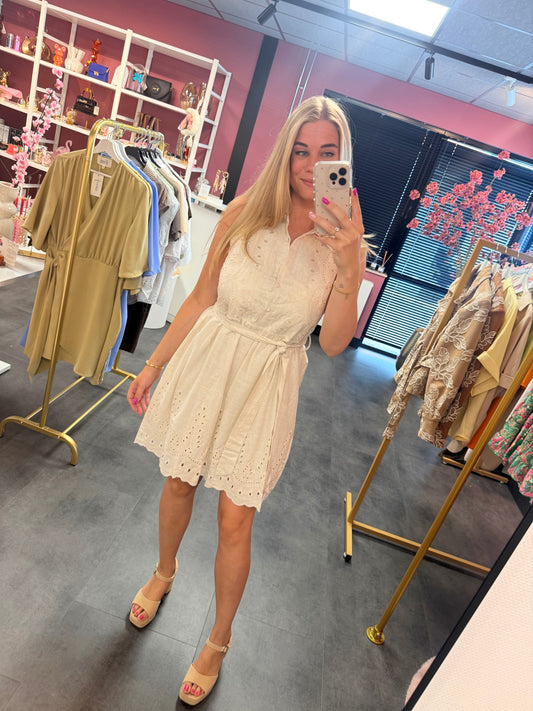 Jurk Lieke beige