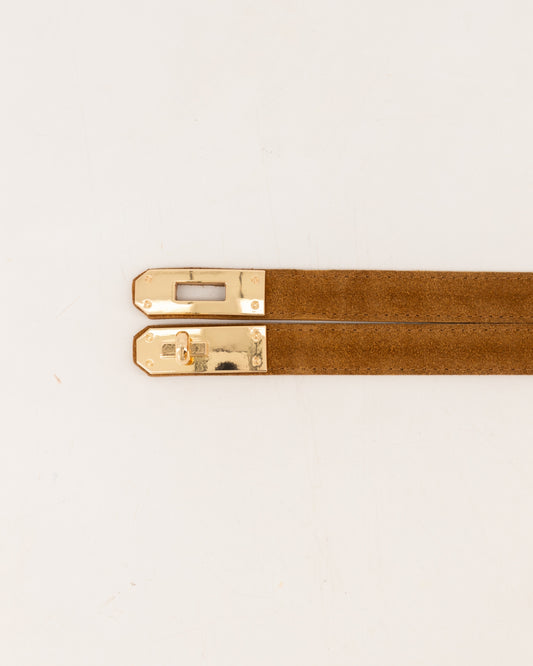 Garcia riem cognac - verstelbaar