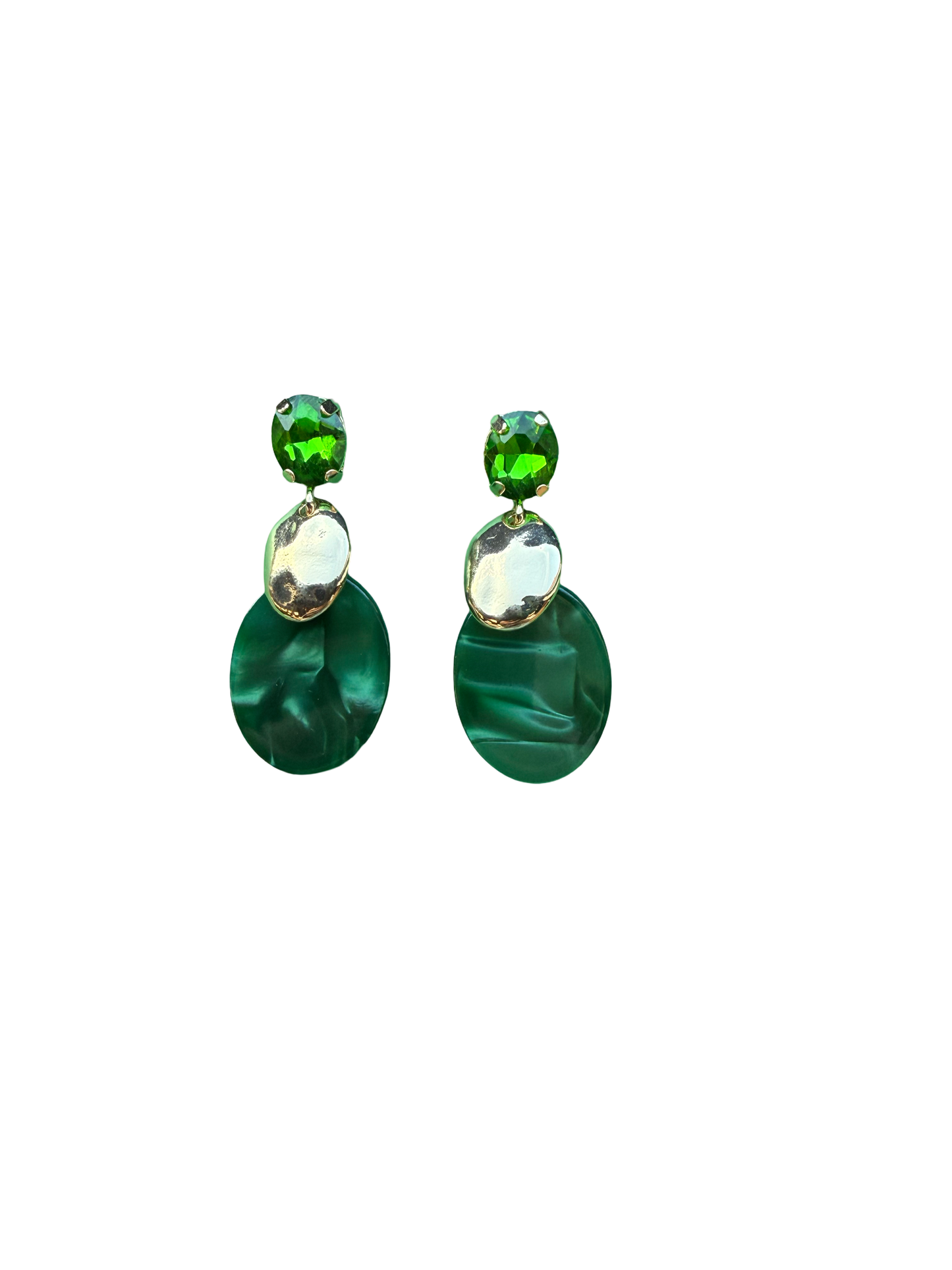 Oorbellen groen