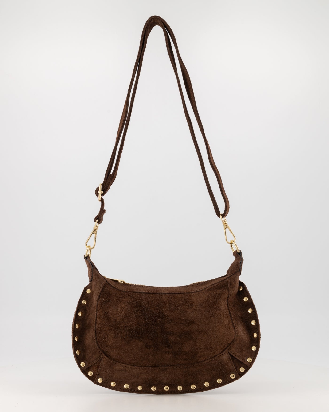 Dames tas Monica suede bruin