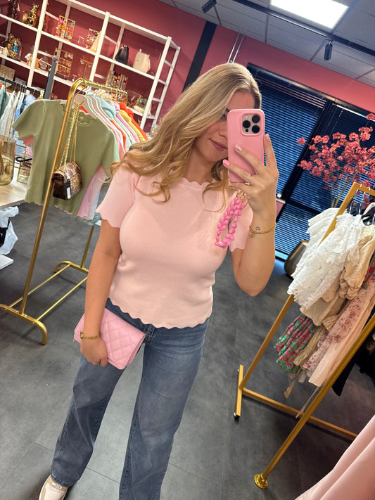 Bestseller Top By Clara - Roze