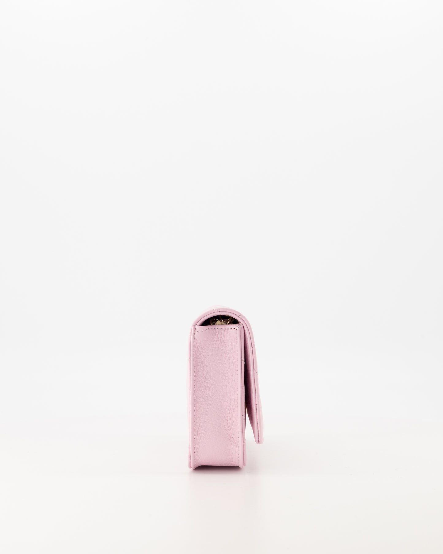 Crossbody tas met kettinghengsel roze