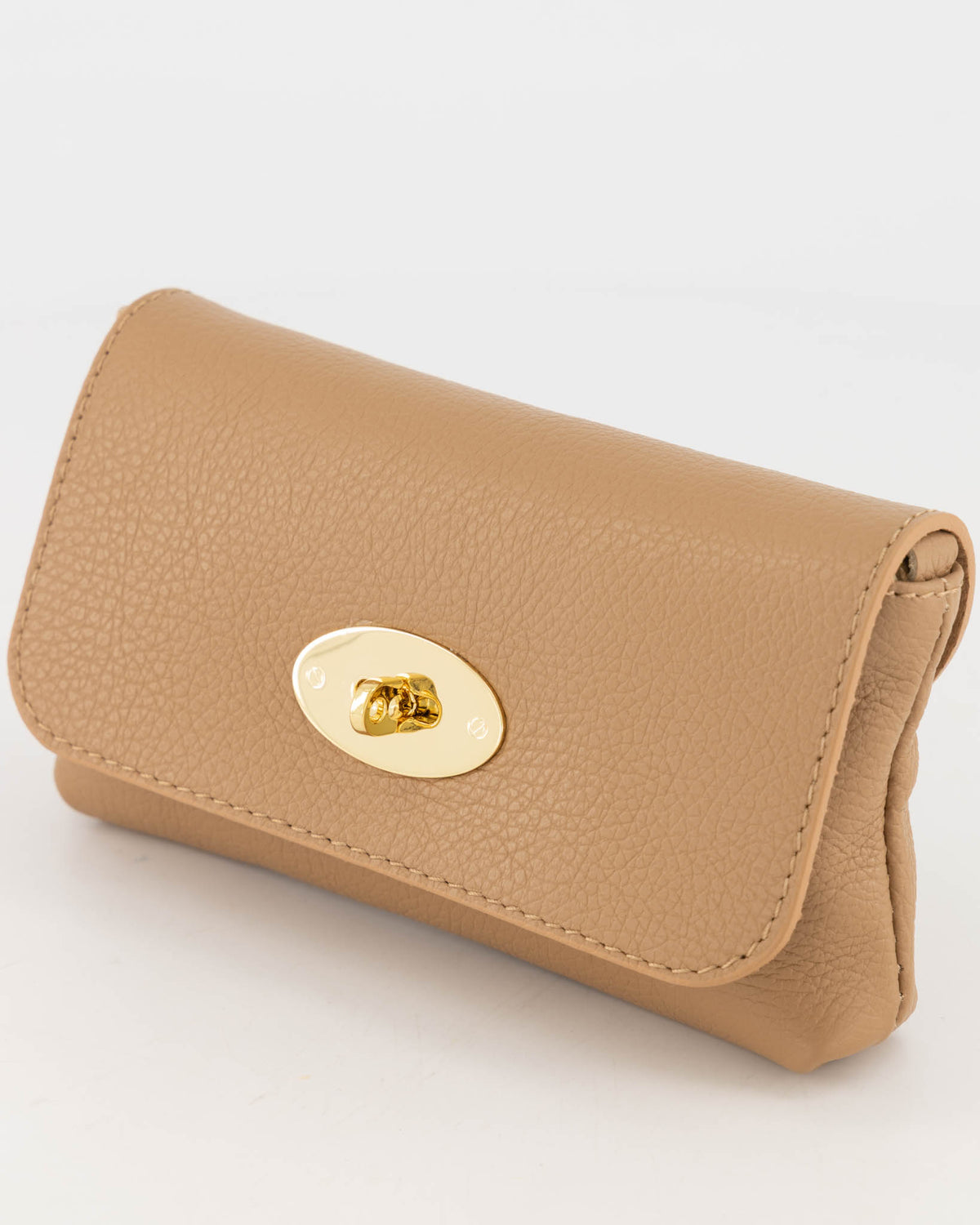 Leren tas Finley camel