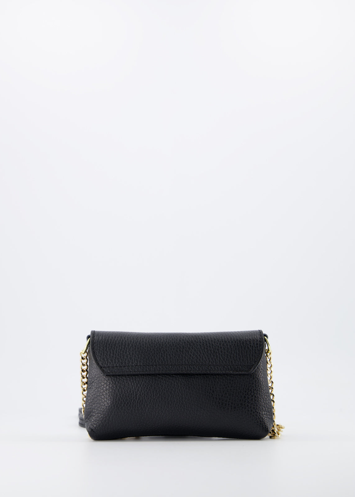Leren tas Finley zwart