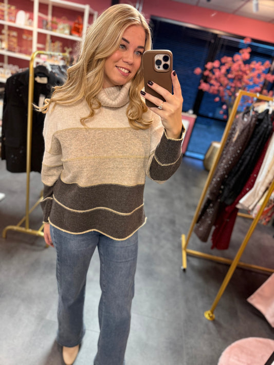 Trui Jetta donker bruin