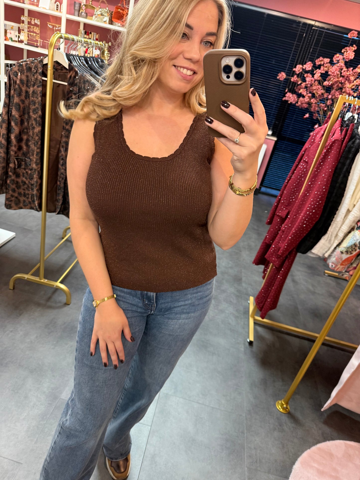 Glitter top By Clara Bruin