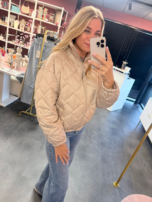Jas beige