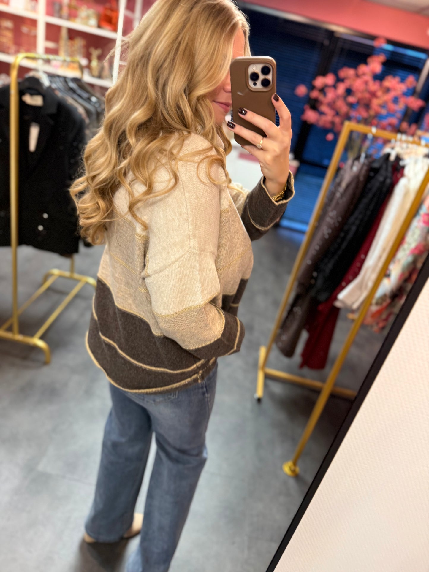 Trui Jetta donker bruin