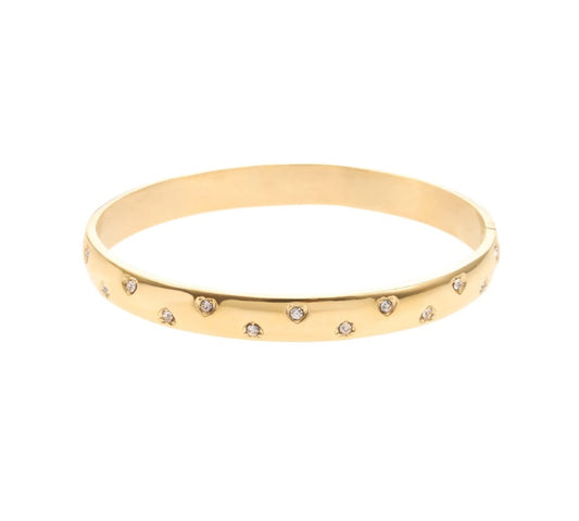 Bangle armband goudkleurig