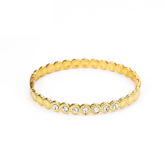 Bangle armband goudkleurig 0.1