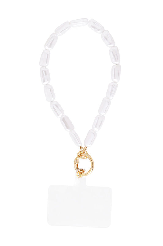 Telefoonkoord parel kort