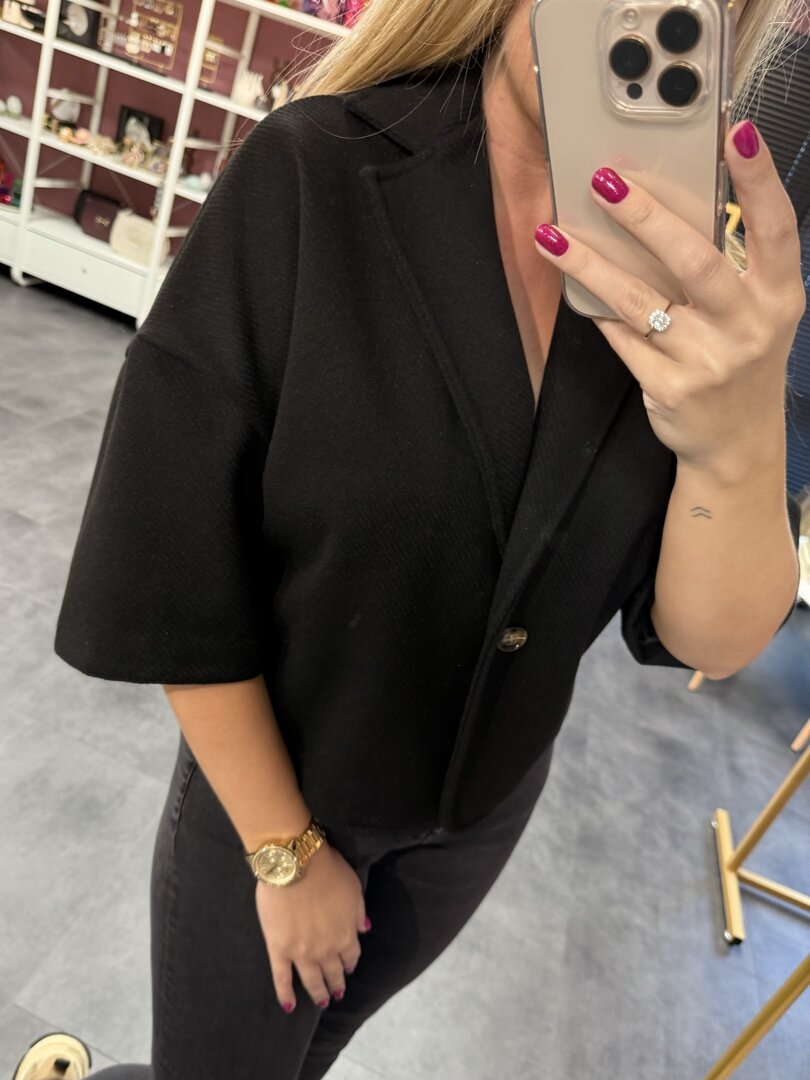 Blazer jacket zwart