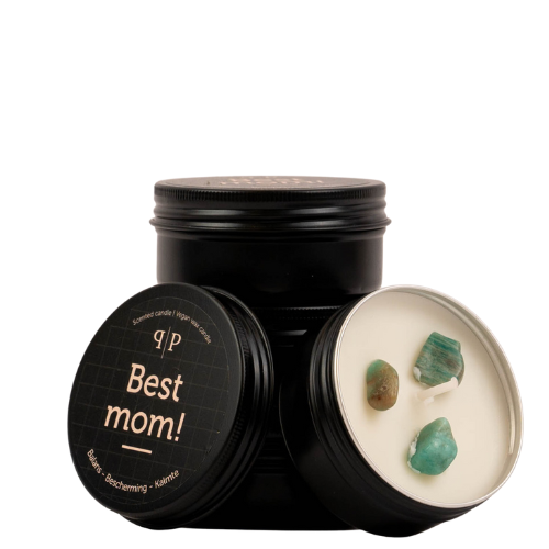 Geurkaars in blik! Best mom!