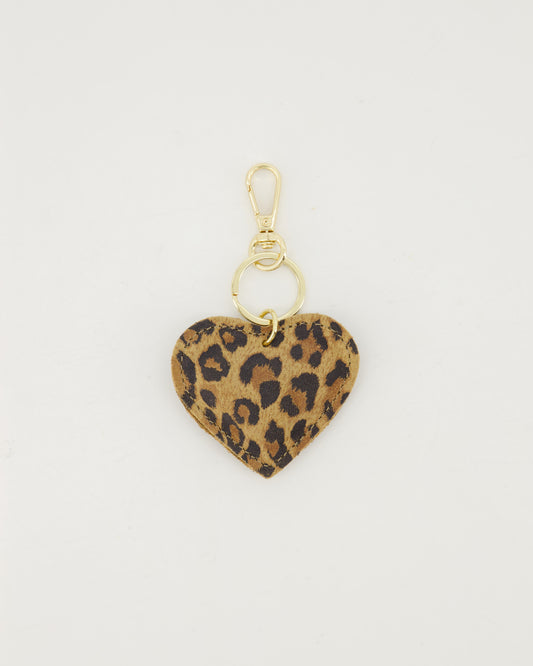 Hart sleutelhanger panter