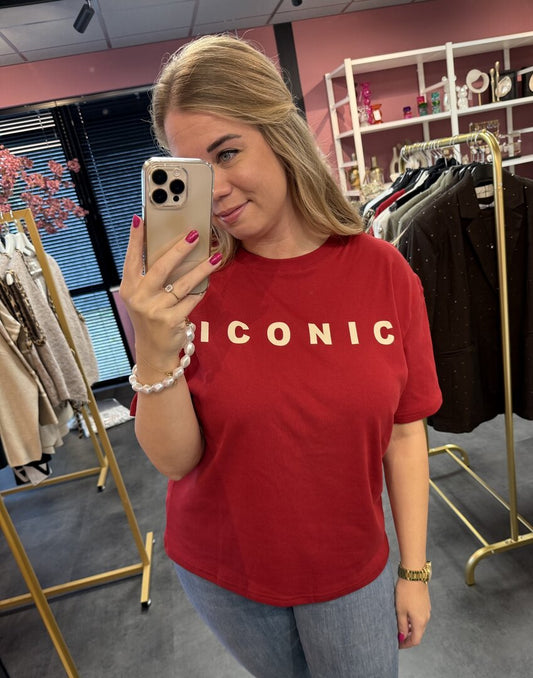 Ambika Iconic shirt rood