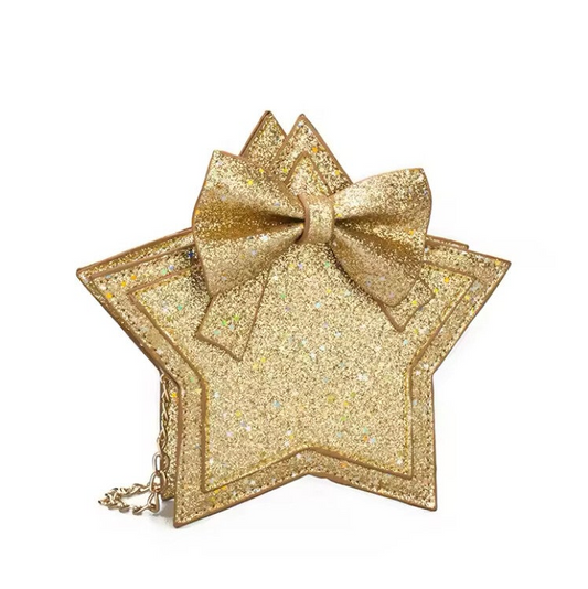 Schoudertasje ster goud