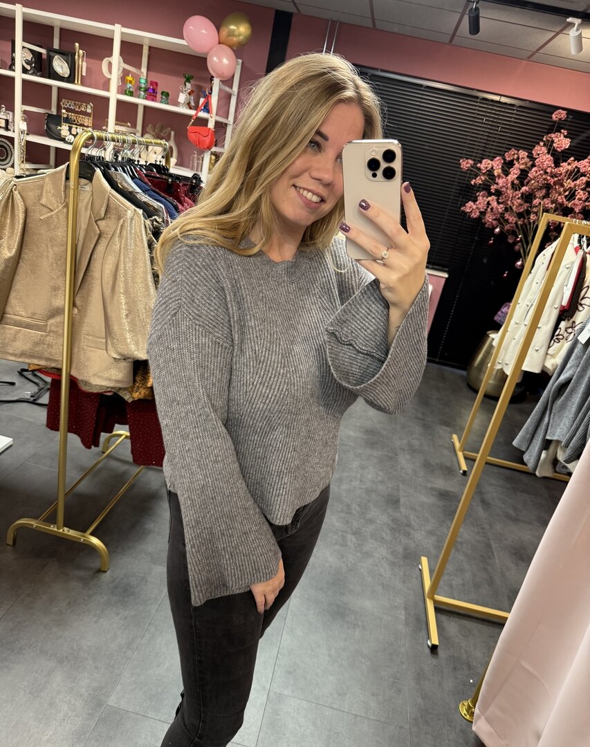 Trui Kaia grijs