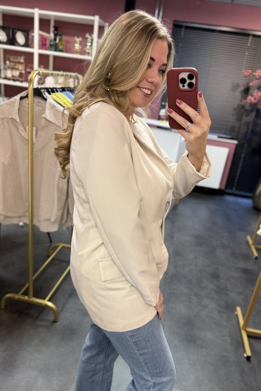 Beige blazer