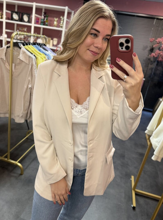 Beige blazer