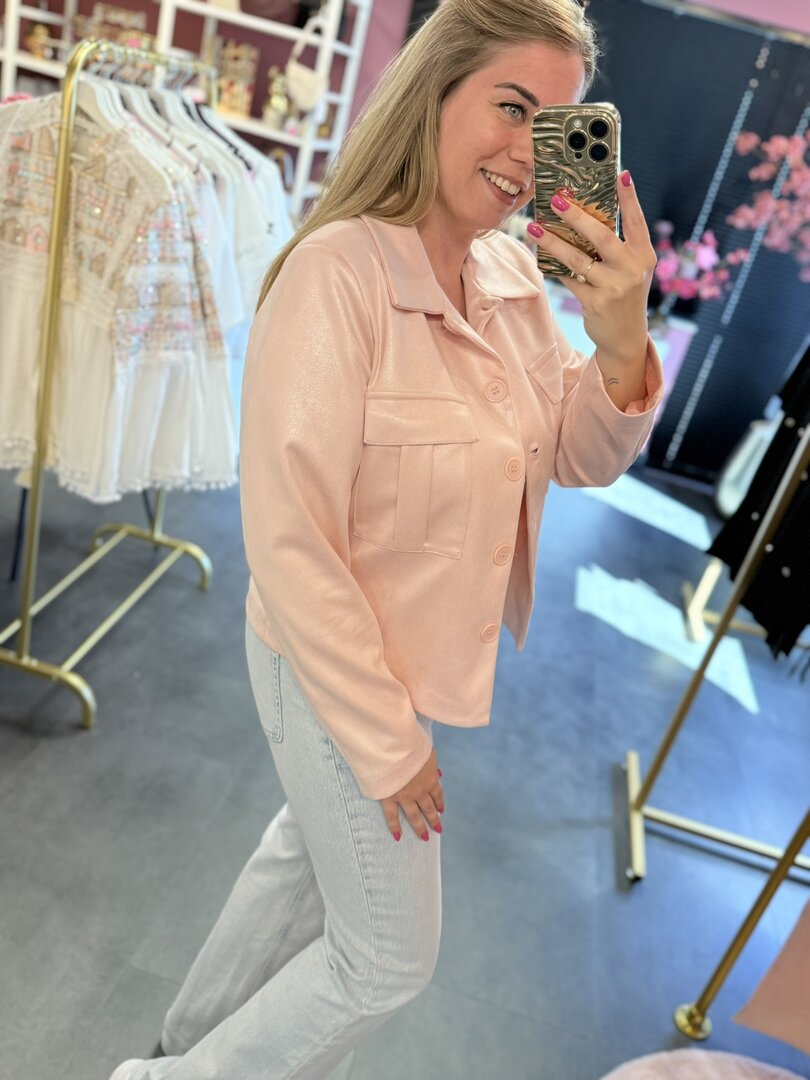 Roze jacket
