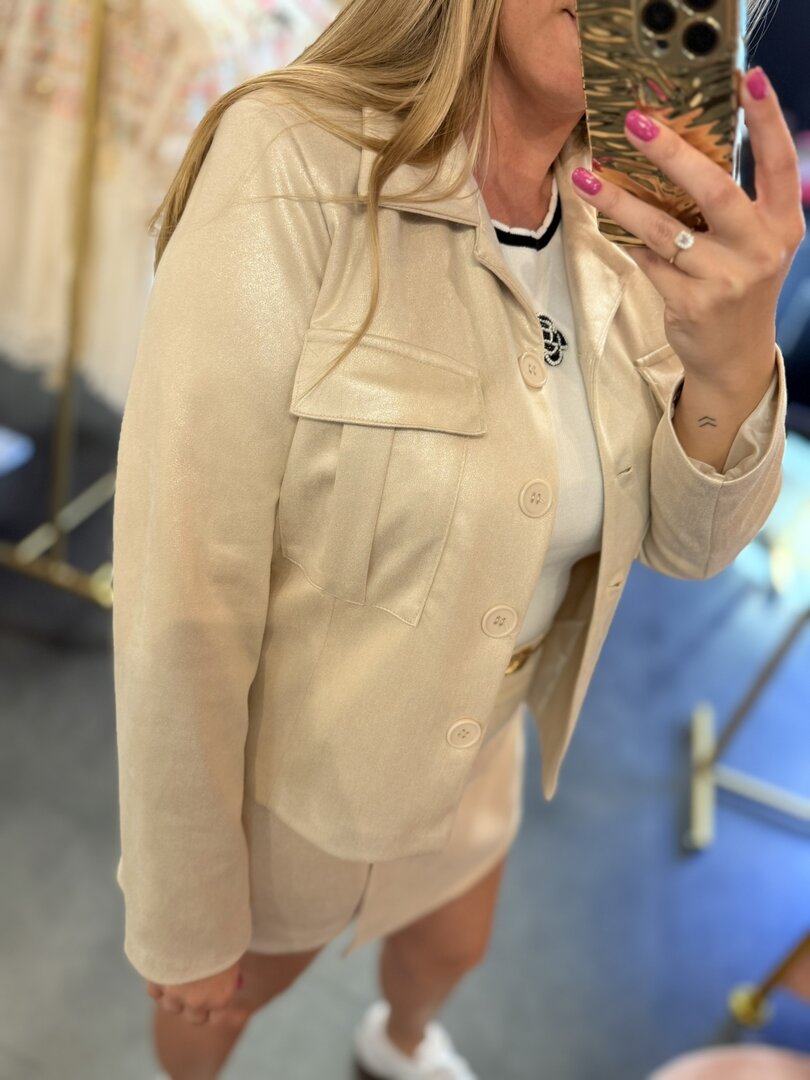 Beige jacket