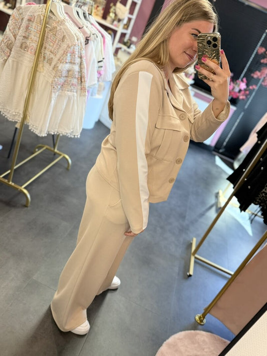 Jas Noé beige