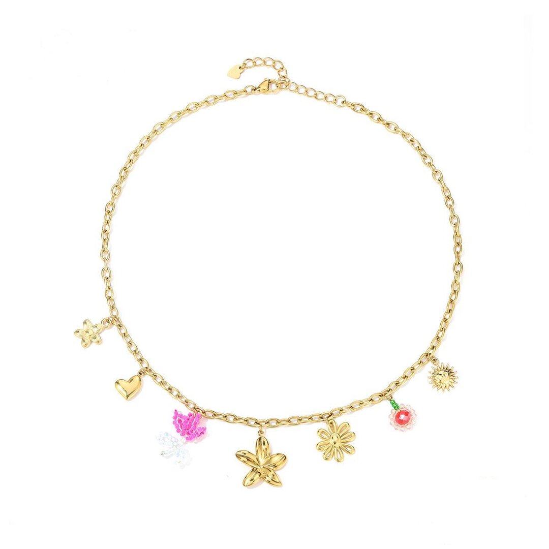 Be Dazzled ketting - 823- Stainless steel