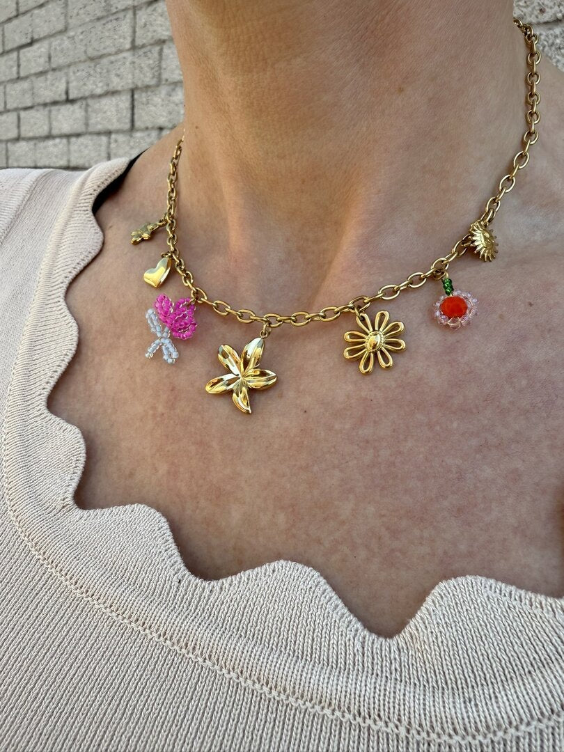 Be Dazzled ketting - 823- Stainless steel