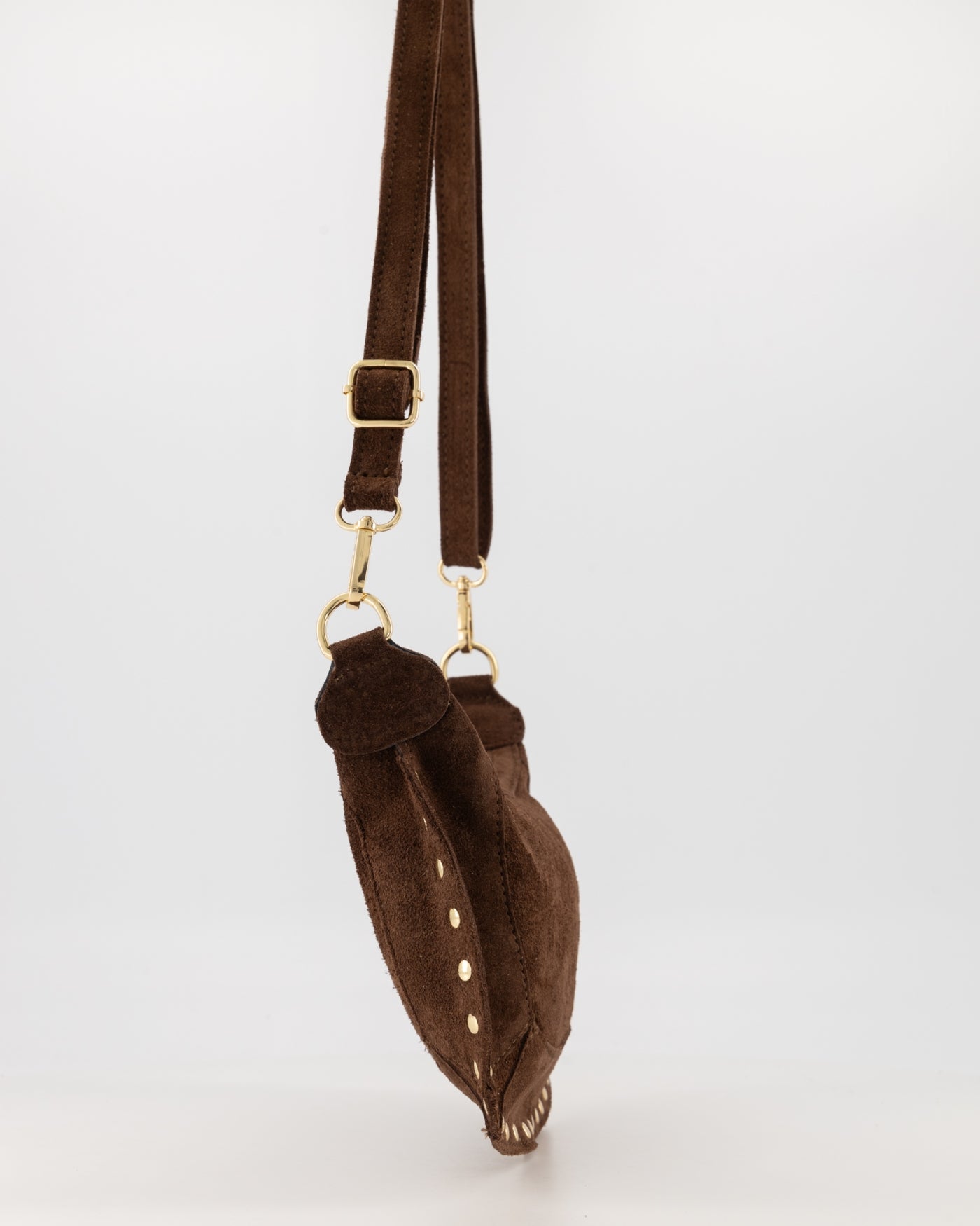 Dames tas Monica suede bruin