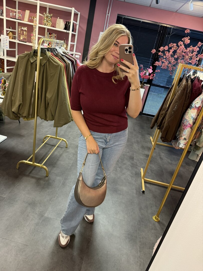 Perfect! Trui Bordeaux