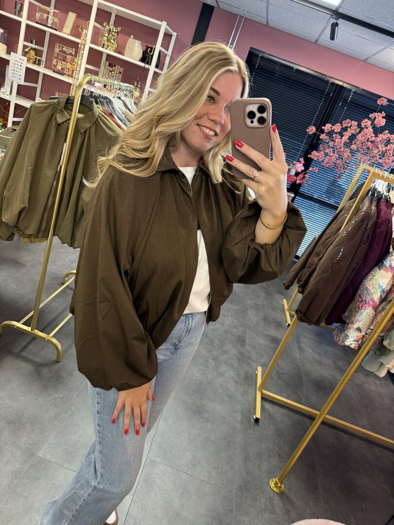 Ambika | jacket Maud bruin