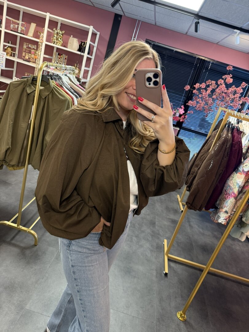 Ambika | jacket Maud bruin