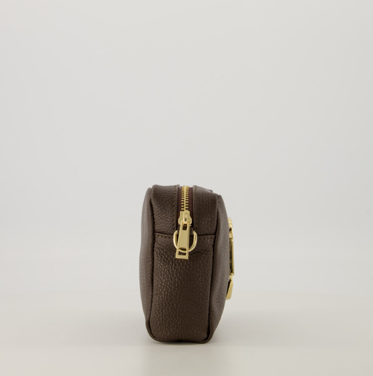 Lederen tas Jacine bruin